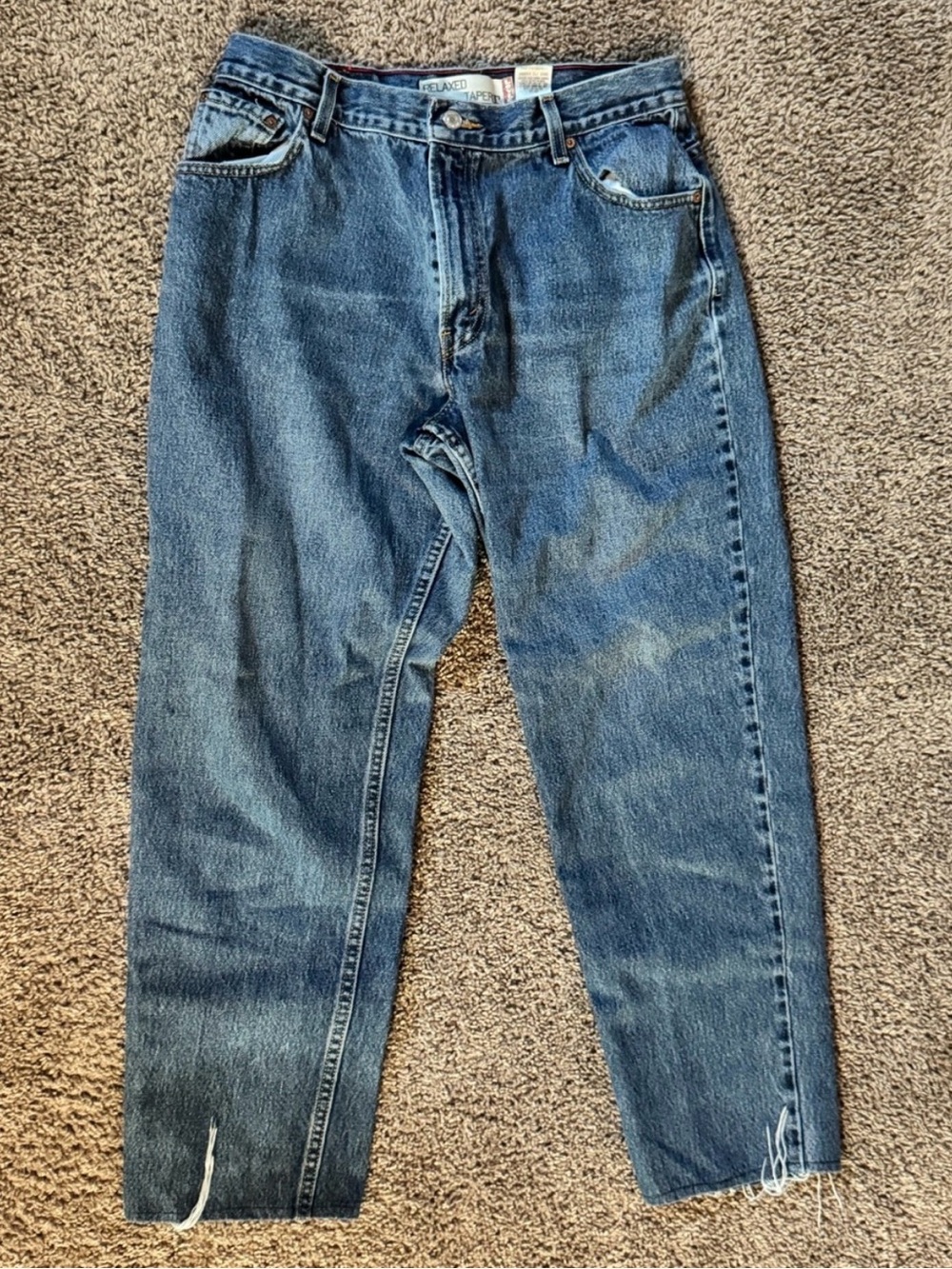 Levi's Straight Leg Blue Denim Jeans